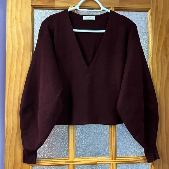 Aritzia Babaton Wren Sweater (Heather Cardamon) - Picture 2 of 5